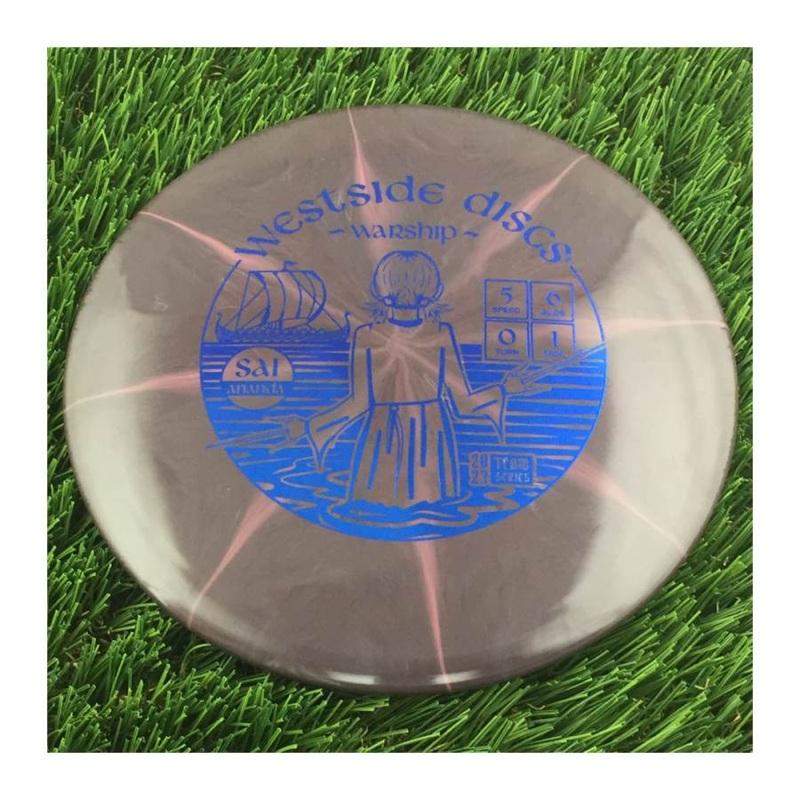 Westside Tournament Burst Warship with Sai Ananda “Facing the Sea” Team Series 2023 Stamp – 177g – Solid Dark Pink