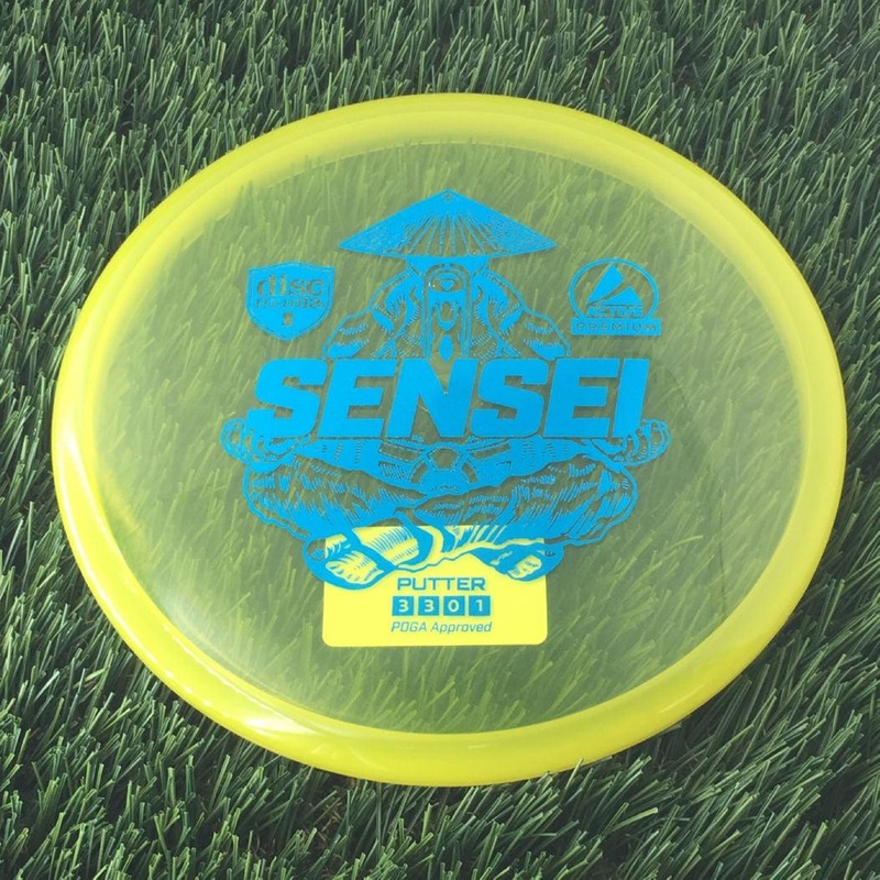 Discmania Active Premium Sensei – 173g – Translucent Yellow