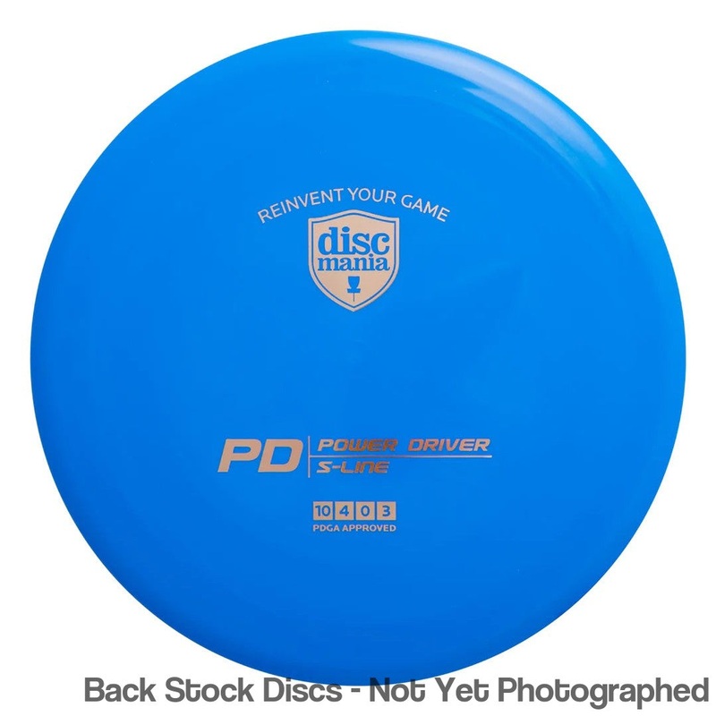 Discmania S-Line Reinvented PD Distance Driver (Stock Stamp) [Back Stock Inventory – Disc and Stamp Color WILL VARY]