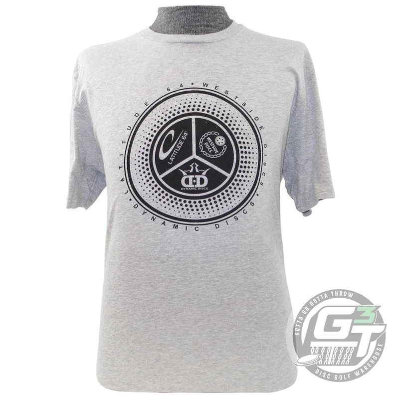 Dynamic Discs Trilogy Spokes Trilogy Challenge Short Sleeve Disc Golf T-Shirt