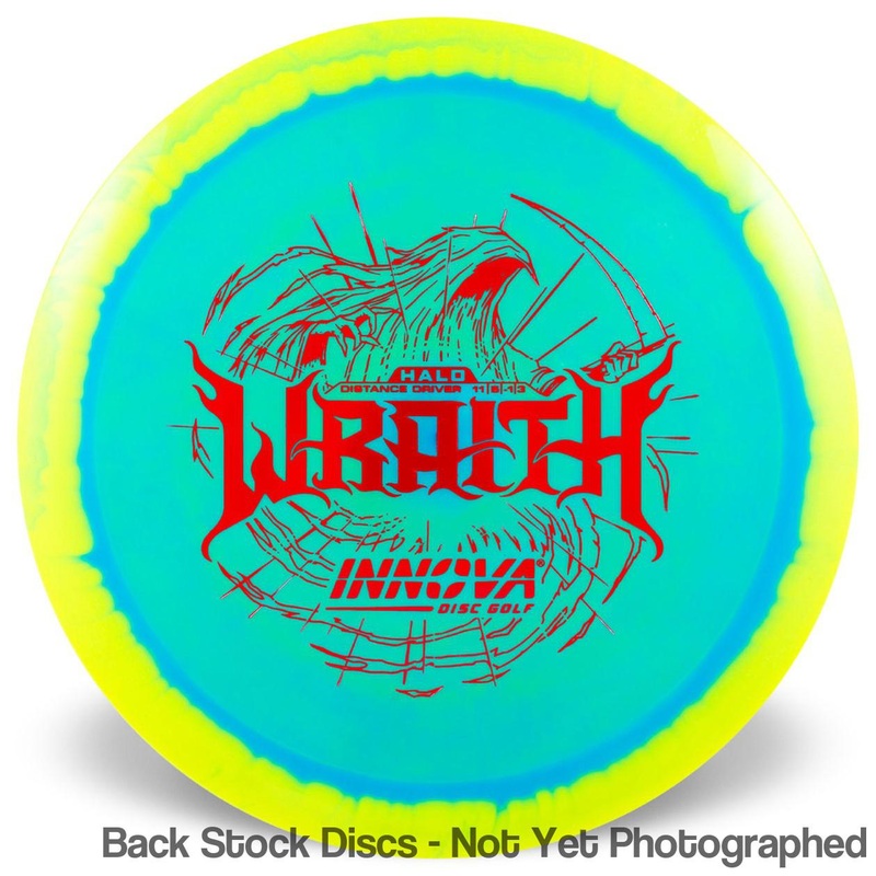 Innova Halo Star Wraith Distance Driver with Burst Logo Stock Stamp [Back Stock Inventory – Disc and Stamp Color WILL VARY]