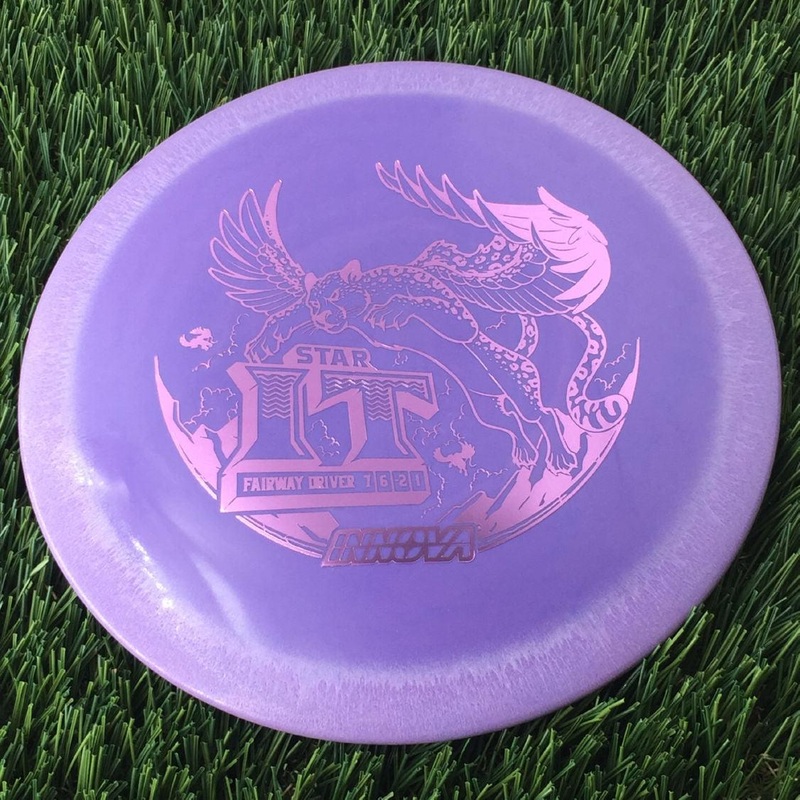 Innova Star IT with Burst Logo Stock Stamp – 142g Purple