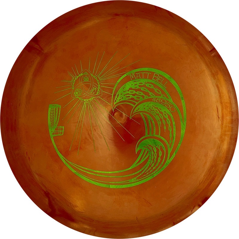 Westside Discs VIP Longbowman – Matt Bell Trilogy Tour Stamp Chain Waves
