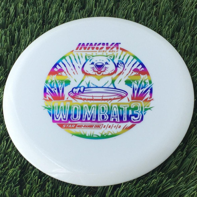Innova Star Wombat3 with Burst Logo Stock Stamp – 174g – White