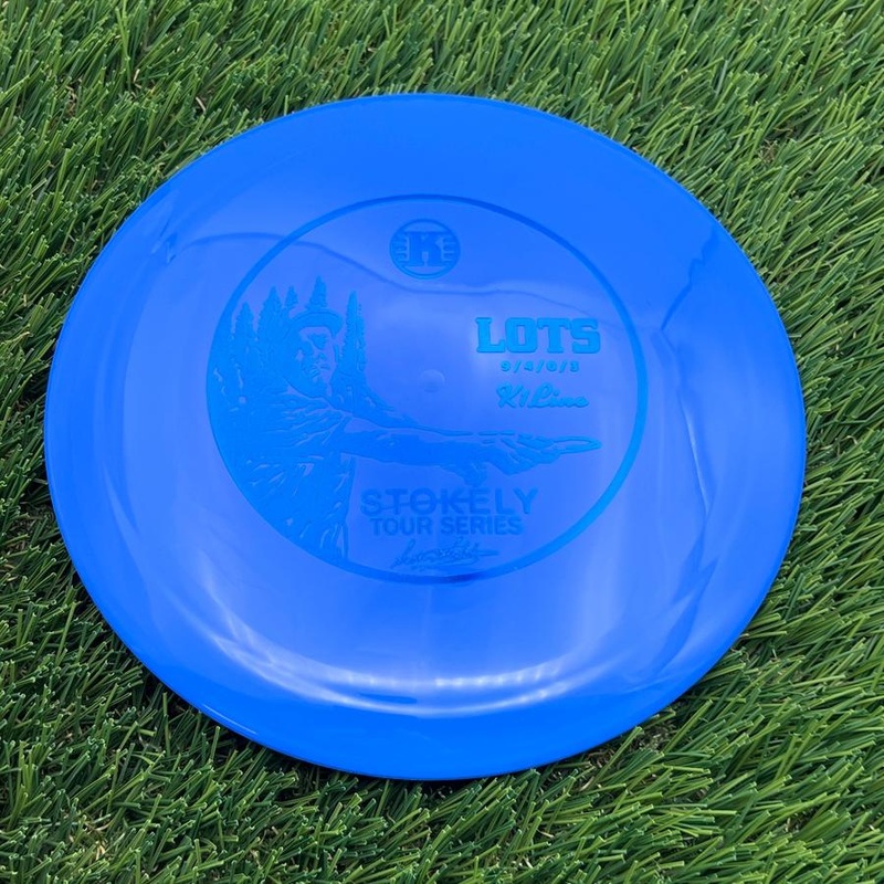 Kastaplast Original K1 Lots with Scott Stokely Tour Series Stamp – 175.16g – Blue