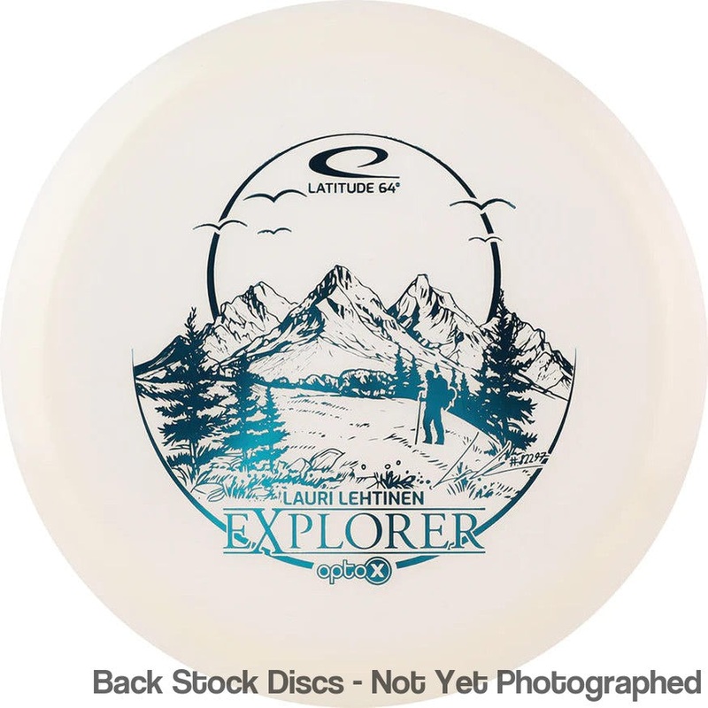 Latitude 64 Opto-X Explorer Fairway Driver with Lauri Lehtinen Team Series 2024 Stamp [Back Stock Inventory – Disc and Stamp Color WILL VARY]