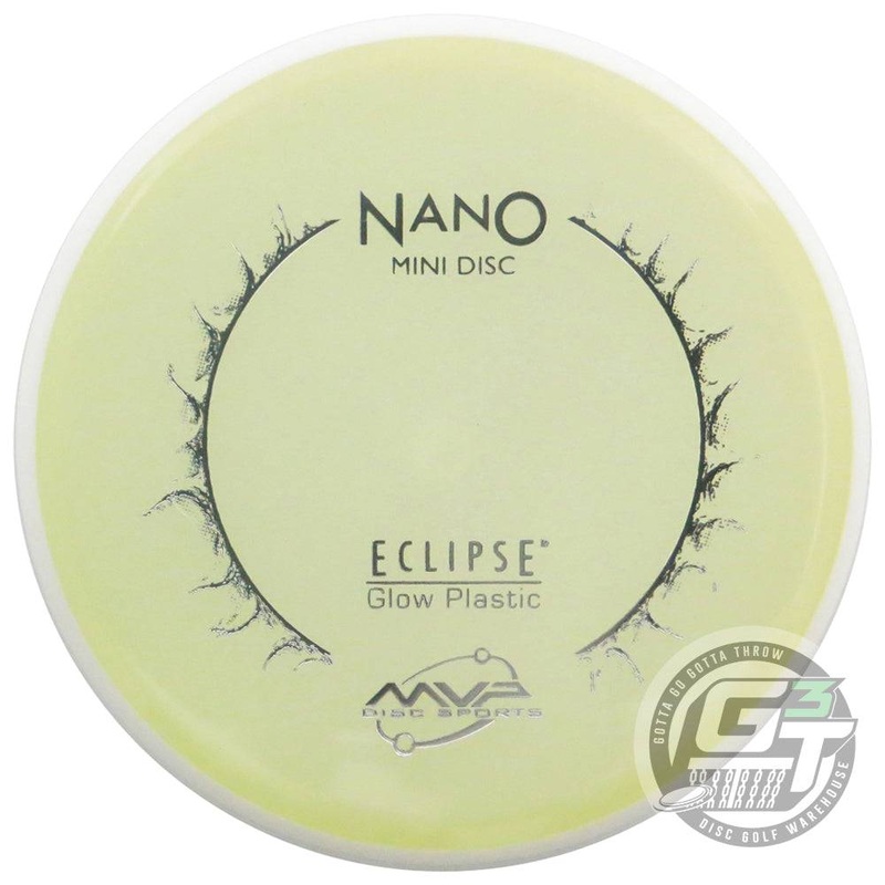 MVP Disc Sports Eclipse 2.0 Glow Proton Nano Mini Marker Disc