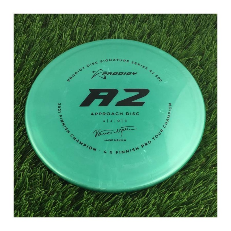 Prodigy 500 A2 with 2022 Signature Series Vaino Makela – 2021 Finnish Champion – 4 X Finnish Pro Tour Champion Stamp – 173g – Solid Green