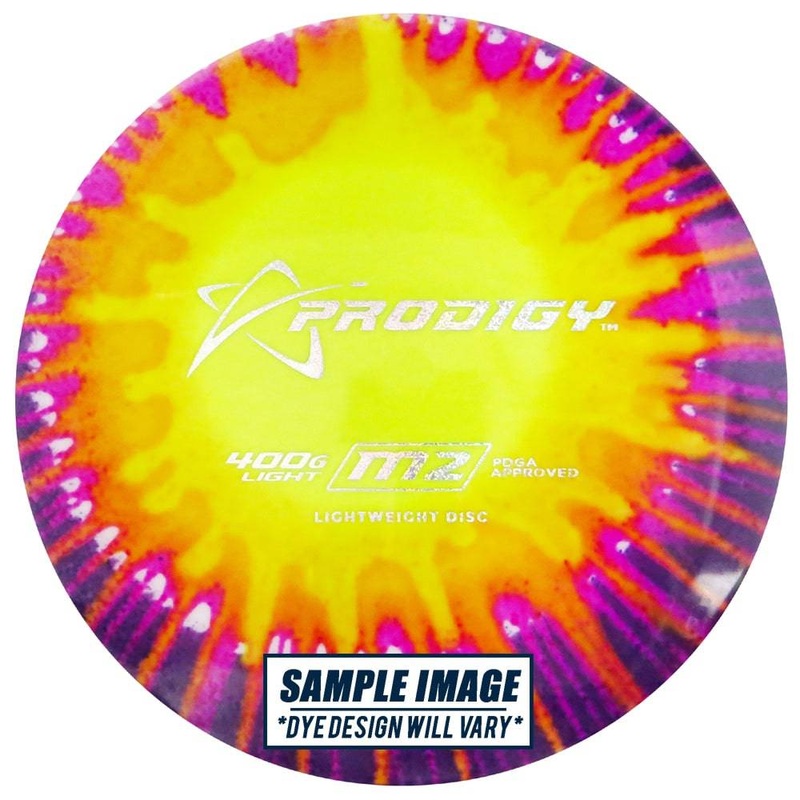 Prodigy Tie-Dye 400G Series M2 Midrange Golf Disc