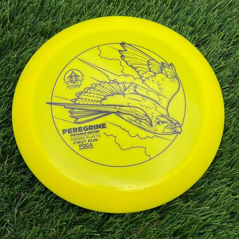 Stokely Thermo Peregrine with First Run Stamp – 169.07g – Yellow
