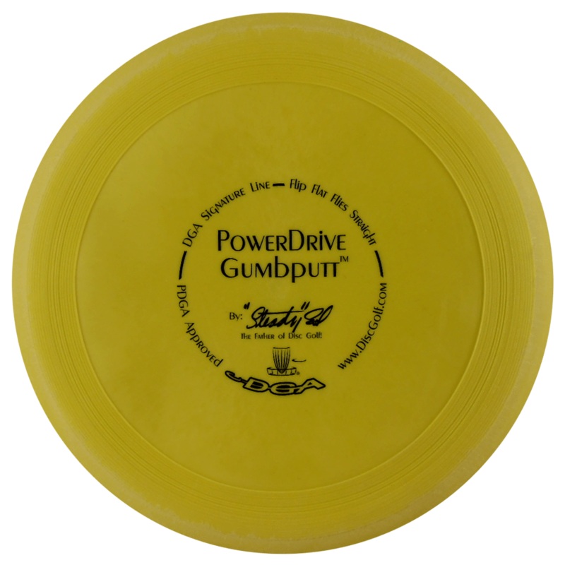 DGA Signature Line Powerdrive Gumbputt Putter Golf Disc