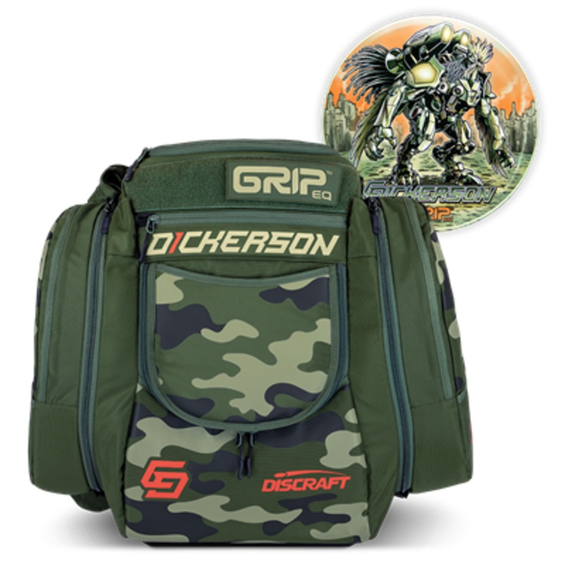 Discraft GripEQ Chris Dickerson AX5 Signature Series Backpack Disc Golf Bag