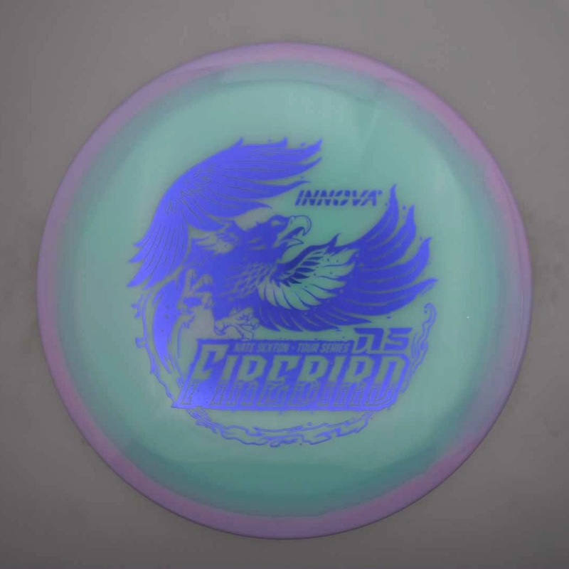 Innova Proto Glow Halo Star Firebird with Nate Sexton Sexybird Star Team Tour Series 2025 Stamp – 174.4g – Turquoise Green