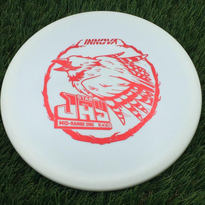 Innova Star Jay with Burst Logo Stock Stamp – 137g – White