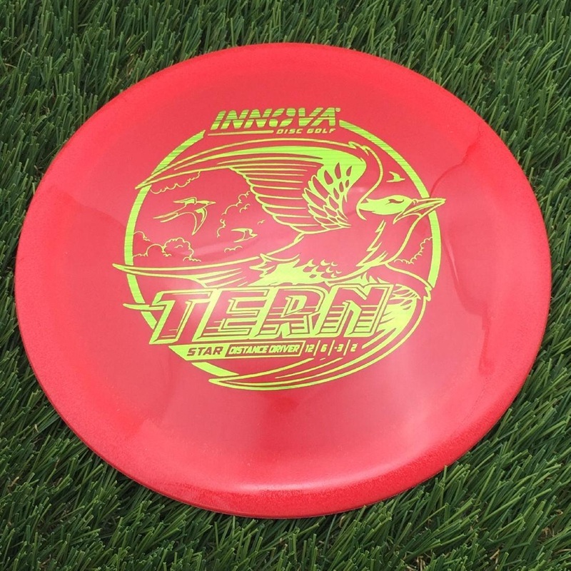 Innova Star Tern with Burst Logo Stock Stamp – 134g – Solid Red