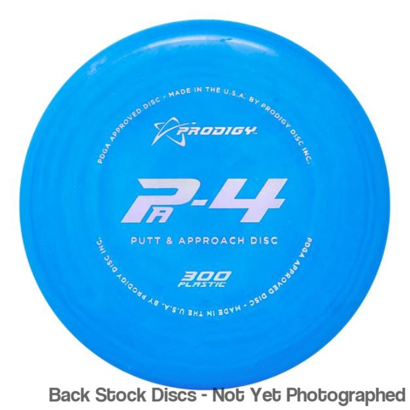 Prodigy 300 PA-4 Putter (Stock Stamp) [Back Stock Inventory – Disc and Stamp Color WILL VARY]