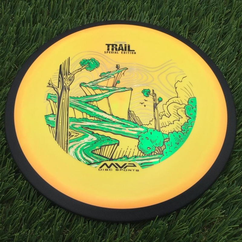 MVP Fission Trail with Special Edition Trail Art by John Dorn Stamp – 167.27g – Sunny D Orange