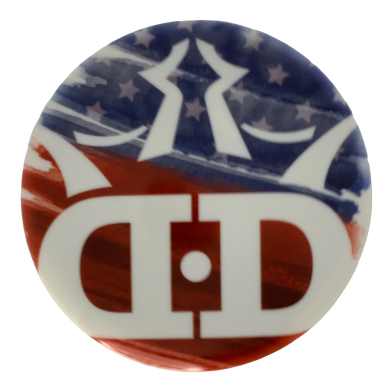 Dynamic Discs Fuzion DyeMax Emac Truth – Painted Flag