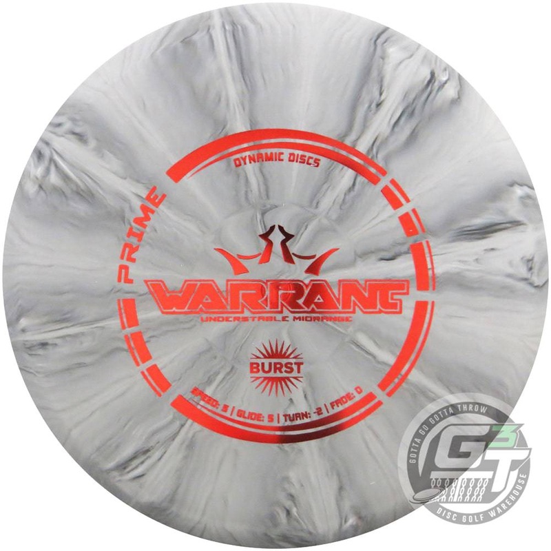 Dynamic Discs Prime Burst Warrant Midrange Golf Disc