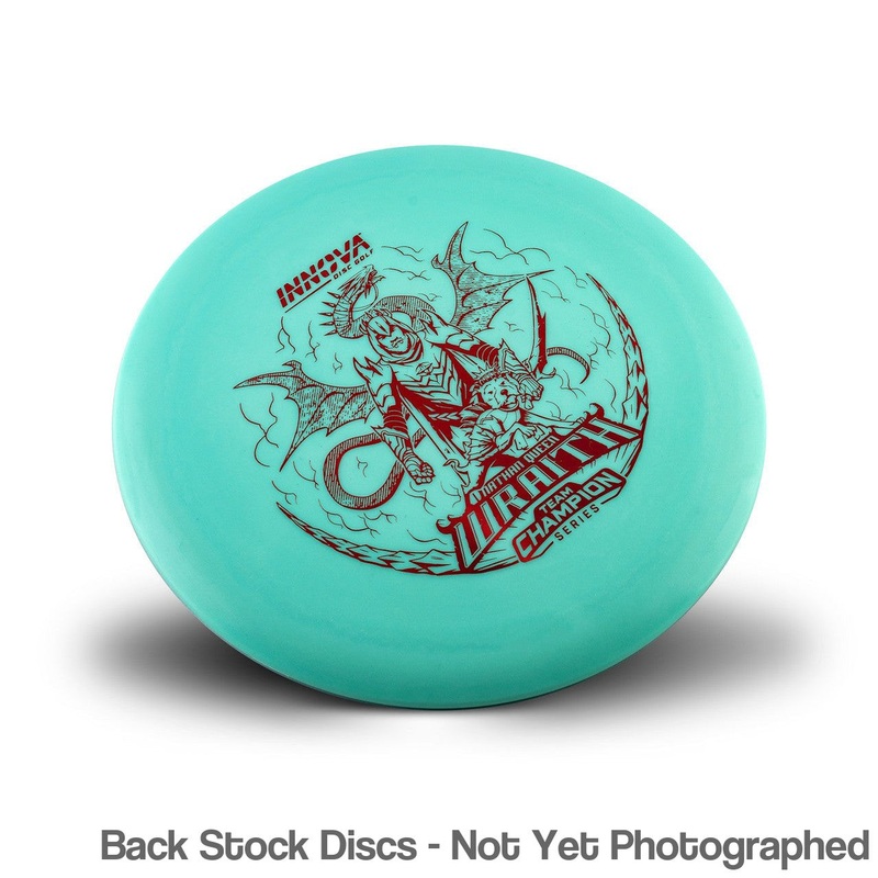 Innova Star Color Glow Wraith Distance Driver with Nathan Queen – Tour Series – 2023 Stamp [Back Stock Inventory – Disc and Stamp Color WILL VARY]