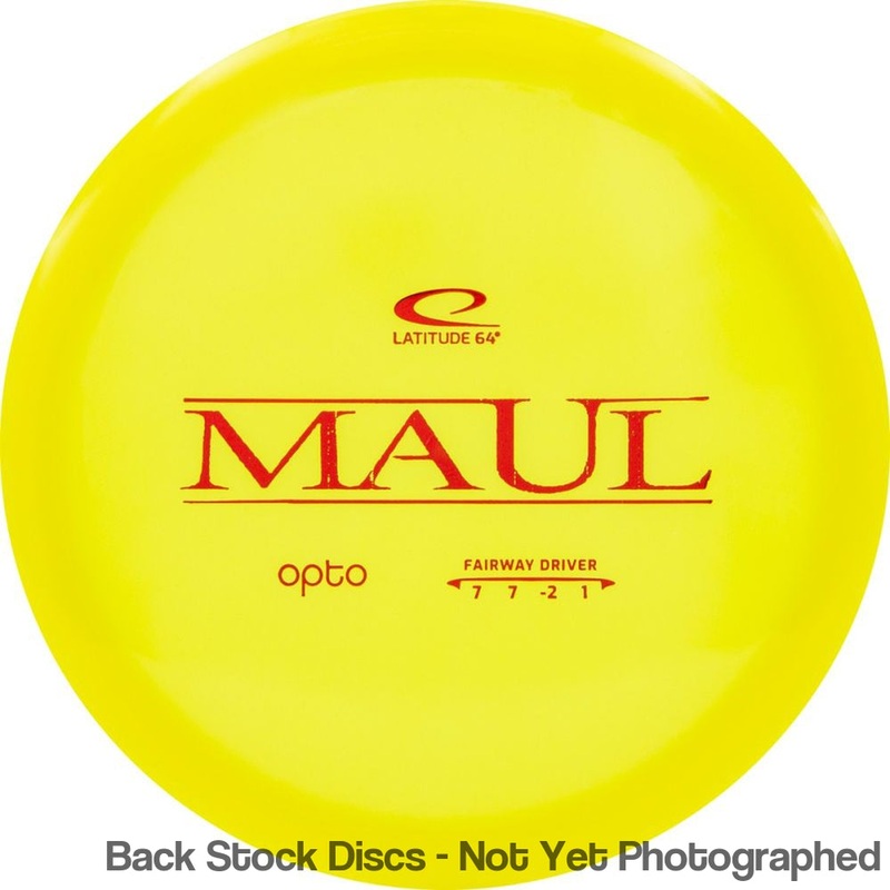 Latitude 64 Opto Maul Fairway Driver (Stock Stamp) [Back Stock Inventory – Disc and Stamp Color WILL VARY]