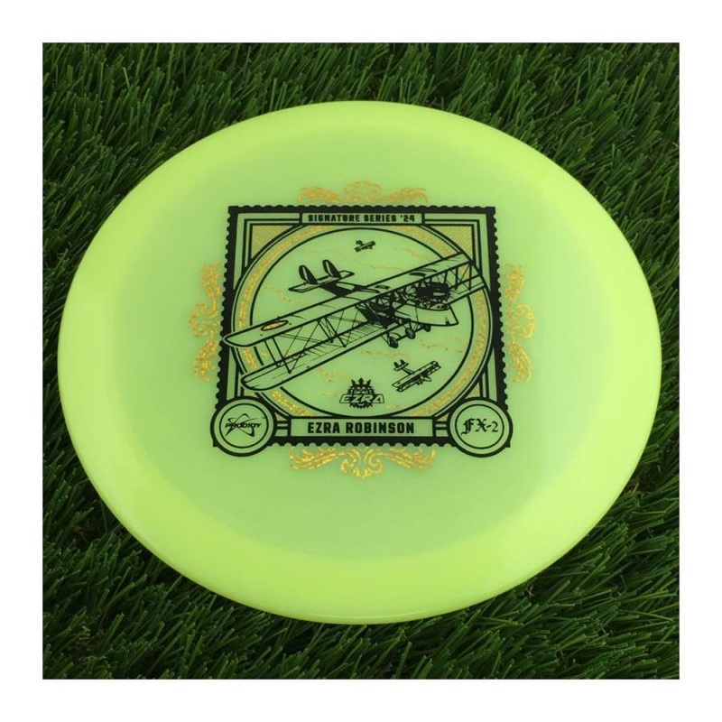 Prodigy 400 Color GLOW FX-2 with Ezra Robinson 2024 Signature Series Stamp – 175g – Translucent Yellow