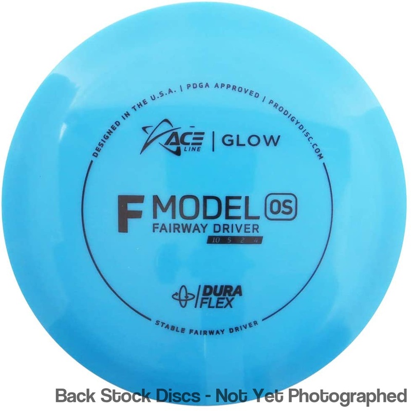 Prodigy Ace Line DuraFlex Color Glow F Model OS Fairway Driver (Stock Stamp) [Back Stock Inventory – Disc and Stamp Color WILL VARY]