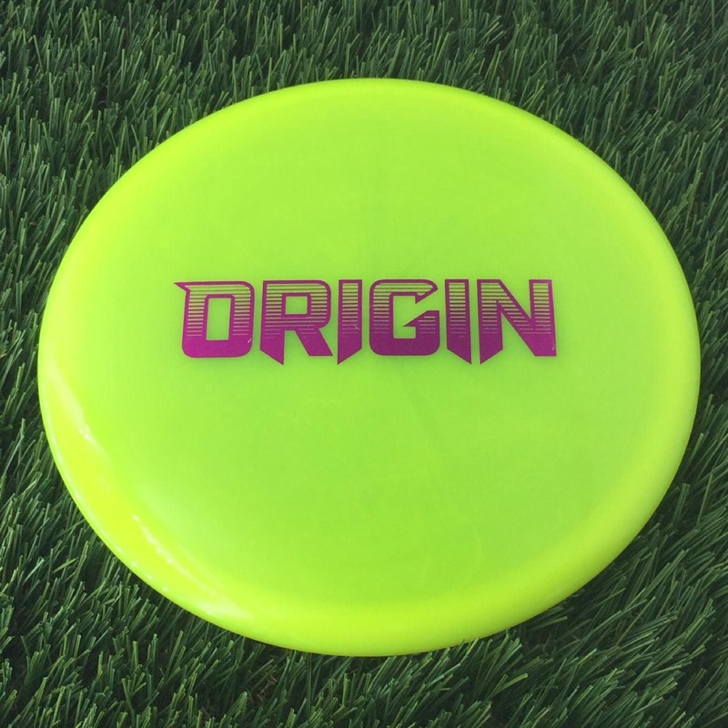 Discmania Evolution NEO Origin with Big Bar Stamp – 172g – Translucent Yellow