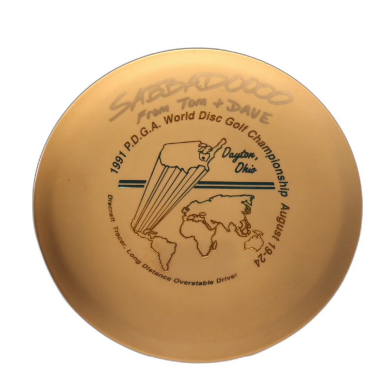 Discraft 1991 Worlds Gift Glo D Tracer Midrange