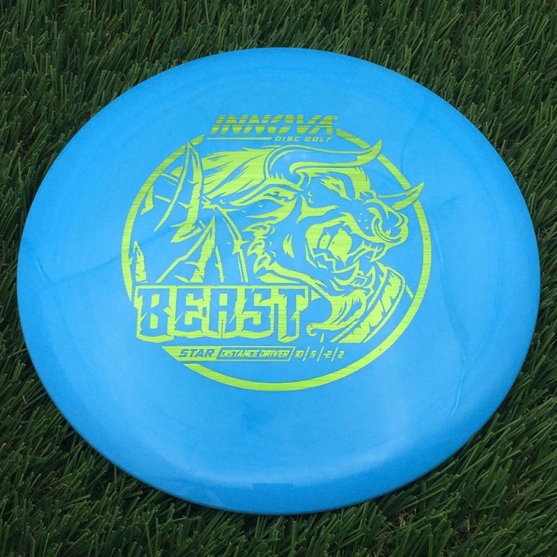 Innova Star Beast with Burst Logo Stock Stamp – 175g – Light Blue