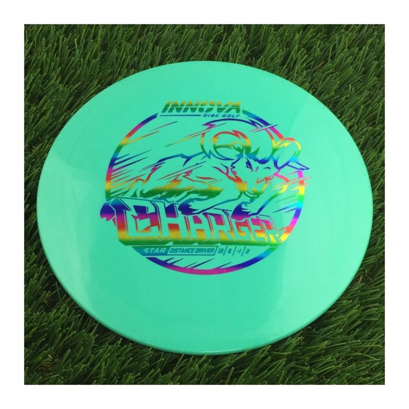 Innova Star Charger with Burst Logo Stock Stamp – 168g – Solid Teal Green