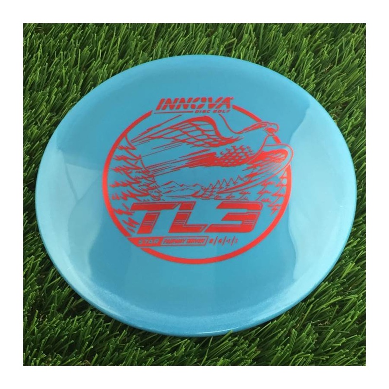 Innova Star TL3 with Burst Logo Stock Stamp – 139g – Solid Blue