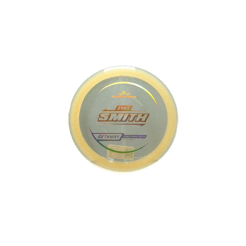 Dynamic Discs 2025 Evan Smith Lucid Gold Metal Flake Getaway Fairway Driver