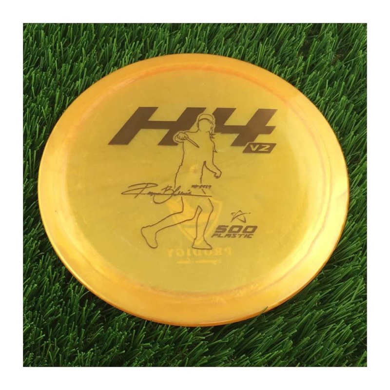 Prodigy 500 H4 V2 with Ragna Lewis 2021 Signature Series Stamp – 175g – Solid Orange