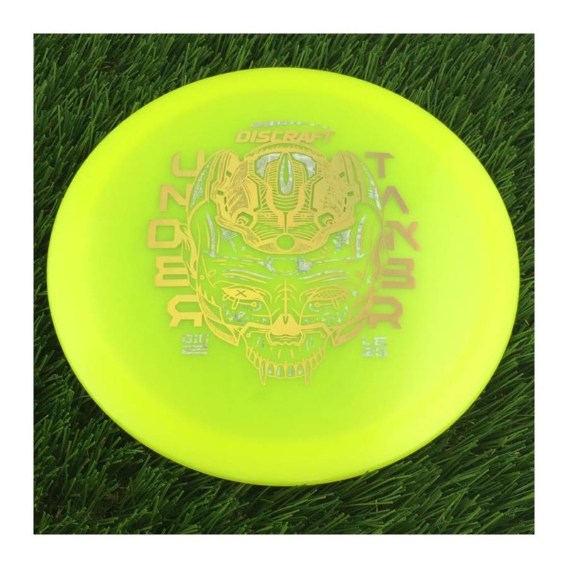 Discraft Big Z Collection Undertaker with 2023 Ledgestone Edition – Wave 3 Stamp – 169g – Solid Bright Yellow