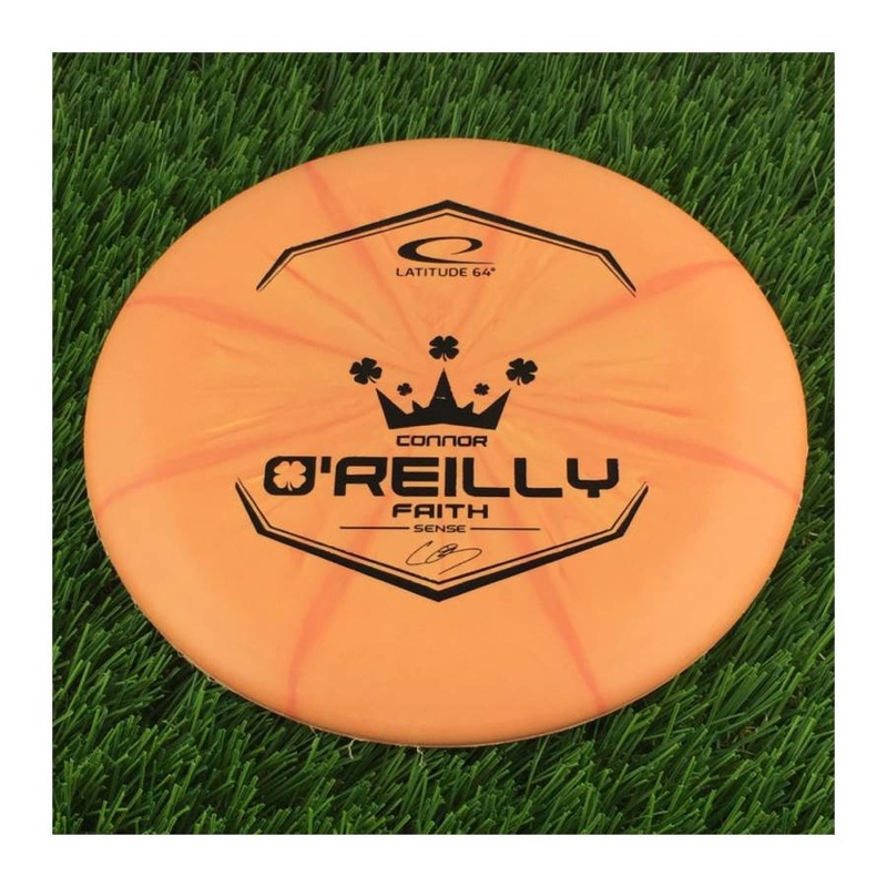 Latitude 64 Royal Sense Burst Faith with Connor O’Reilly 2022 Team Series Stamp – 174g – Solid Orange