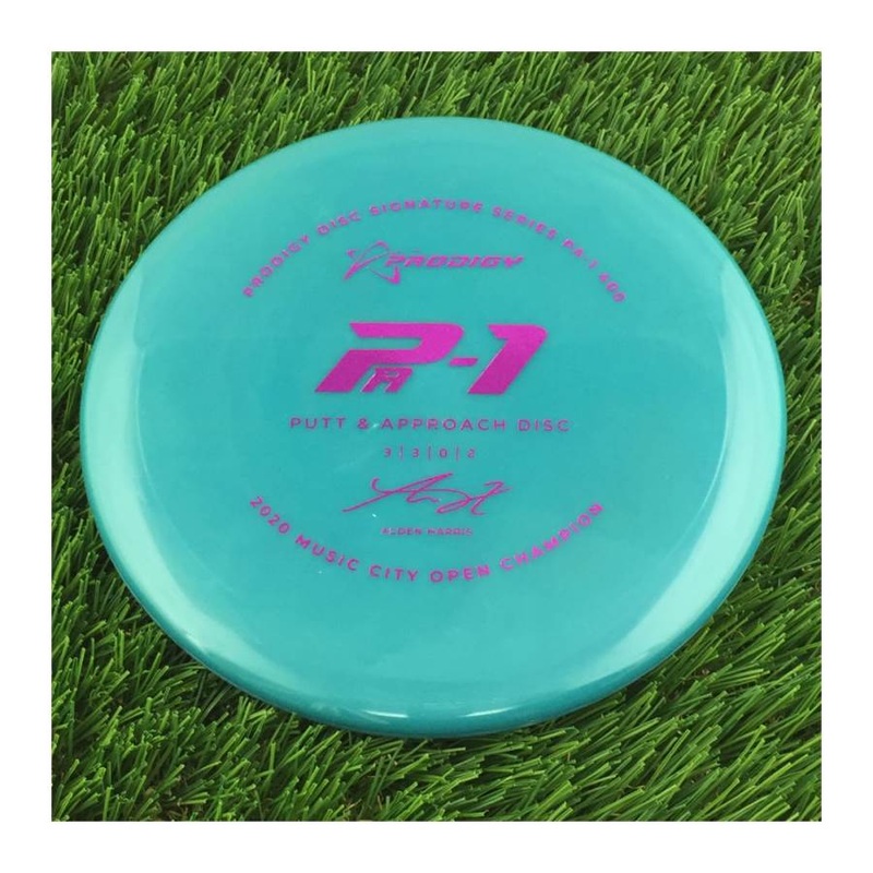 Prodigy 400 PA-1 with 2022 Signature Series Alden Harris – 2020 Music City Open Champion Stamp – 171g – Solid Light Blue