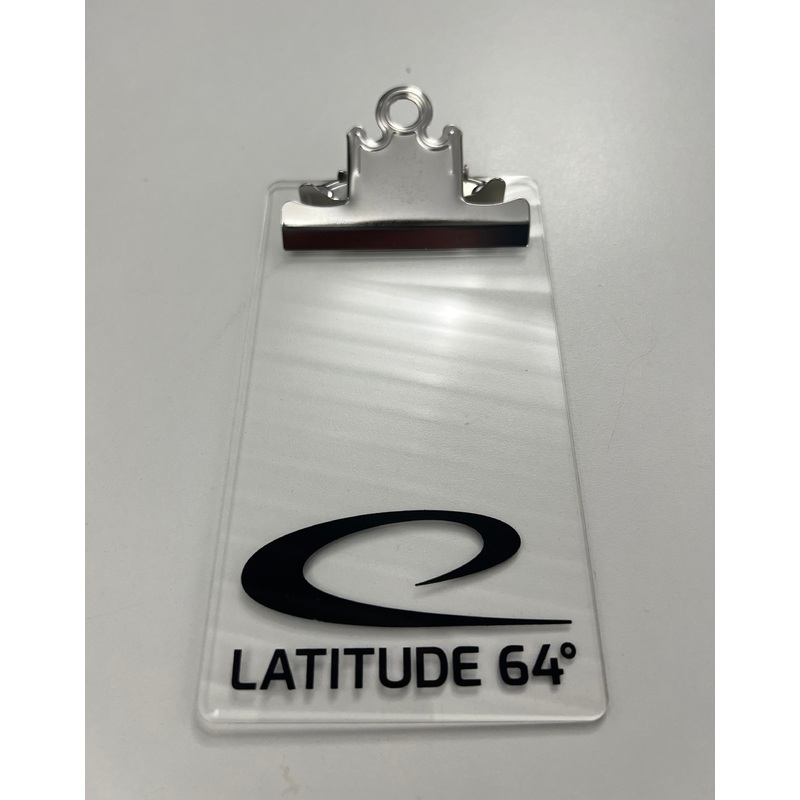 Westside Discs / Dynamic Discs / Latitude 64 / Handeye Scorecard Clipboard