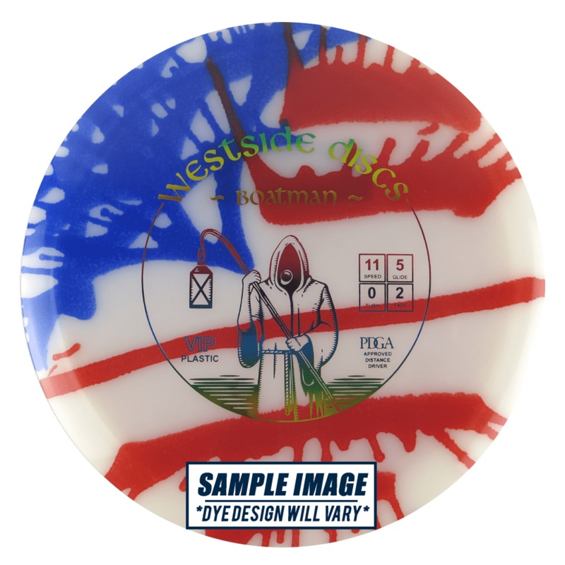 Westside MyDye VIP Boatman Distance Driver Golf Disc