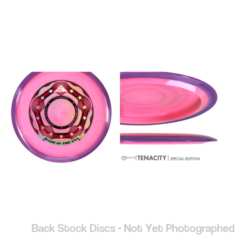 Axiom Neutron Tenacity Distance Driver with Mike Inscho Made in America Special Edition Stamp [Back Stock Inventory – Disc and Stamp Color WILL VARY]