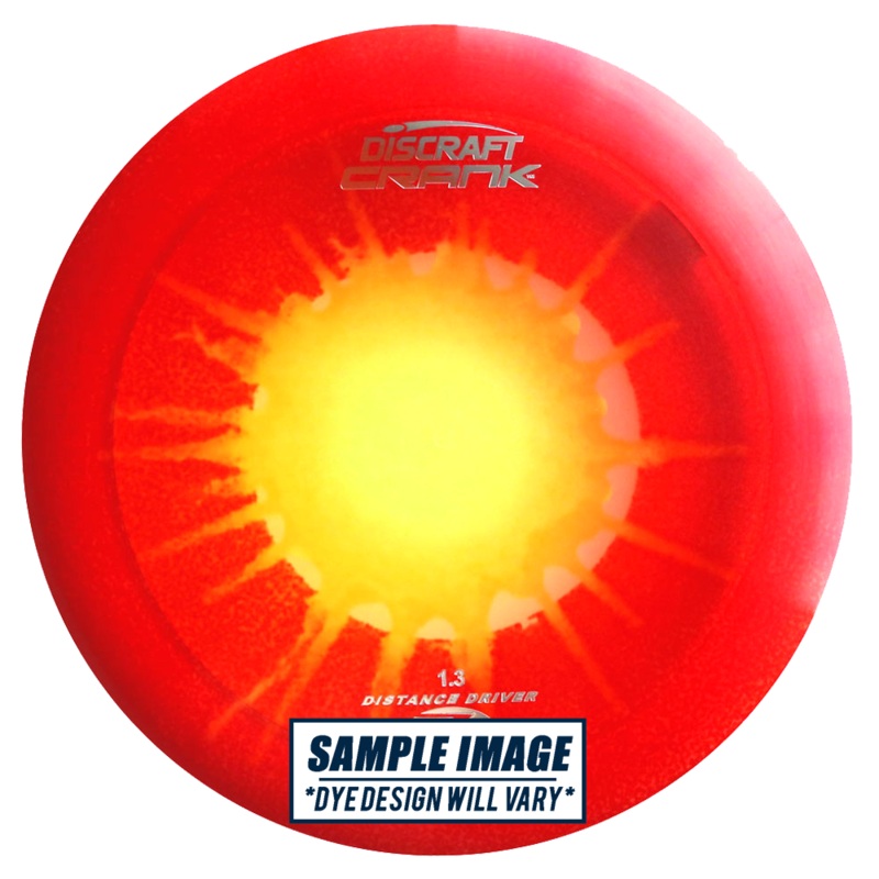 Discraft Fly Dye Elite Z Crank Distance Driver Golf Disc