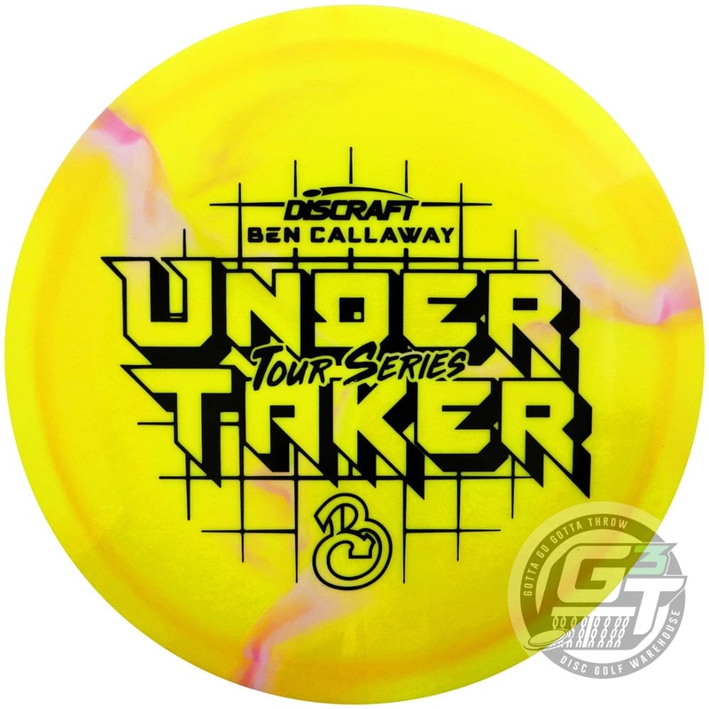 Discraft Limited Edition 2022 Tour Series Ben Callaway Swirl ESP Undertaker Distance Driver Golf Disc