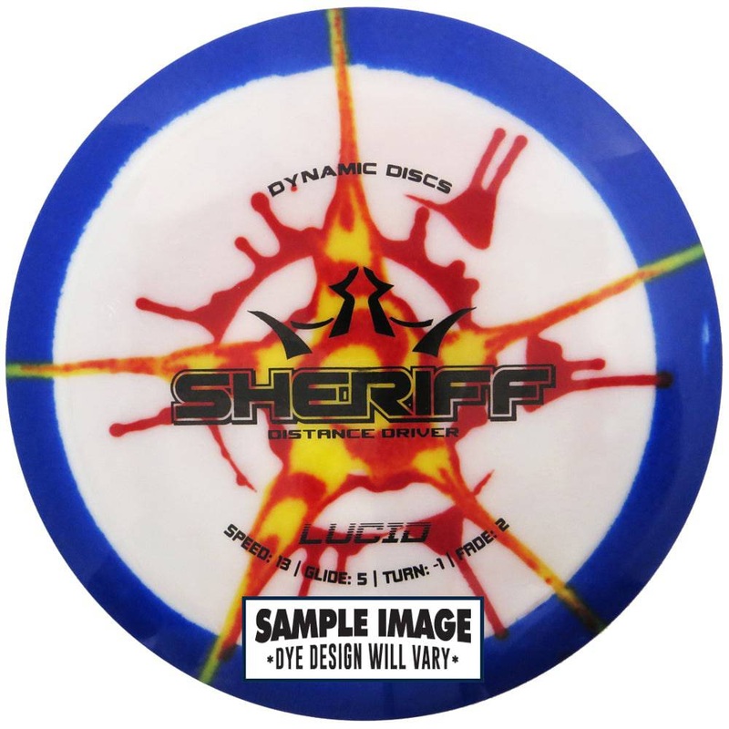 Dynamic Discs MyDye Hybrid Sheriff Distance Driver Golf Disc