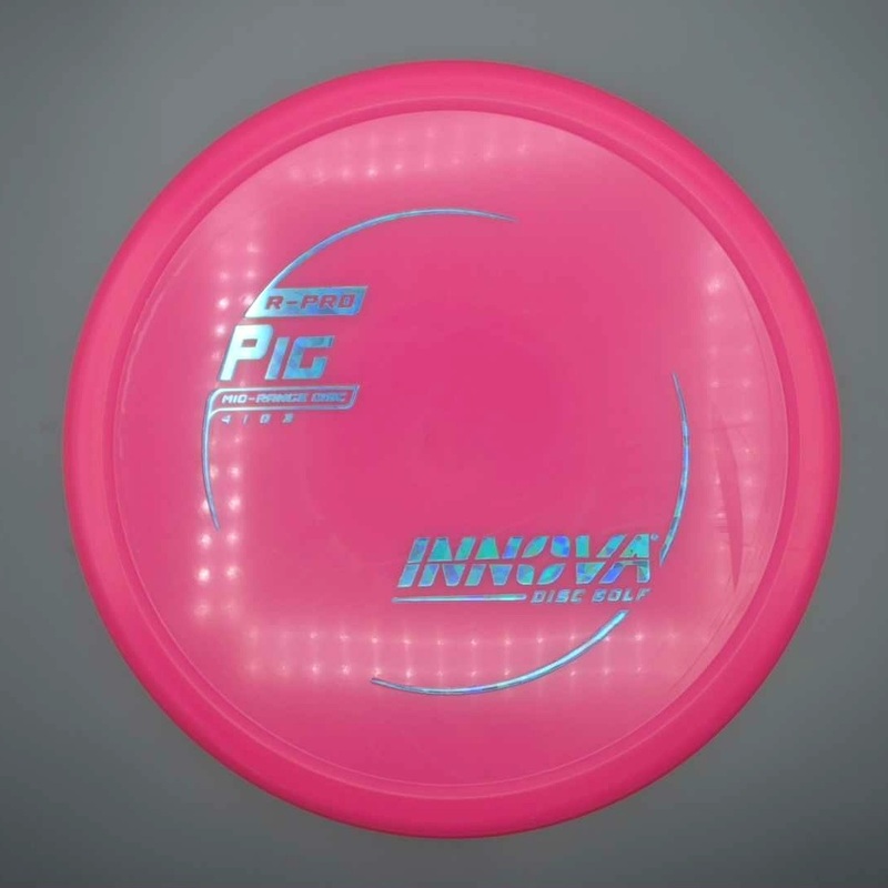 Innova R-Pro Pig with Burst Logo Stock Stamp – 173.7g – Pink