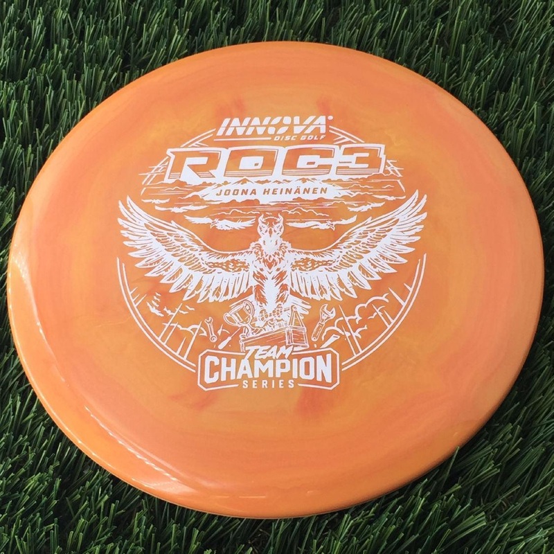 Innova Star Roc3 with Joona Heinanen Team Champion Series 2025 Stamp – 180g – Solid Orange