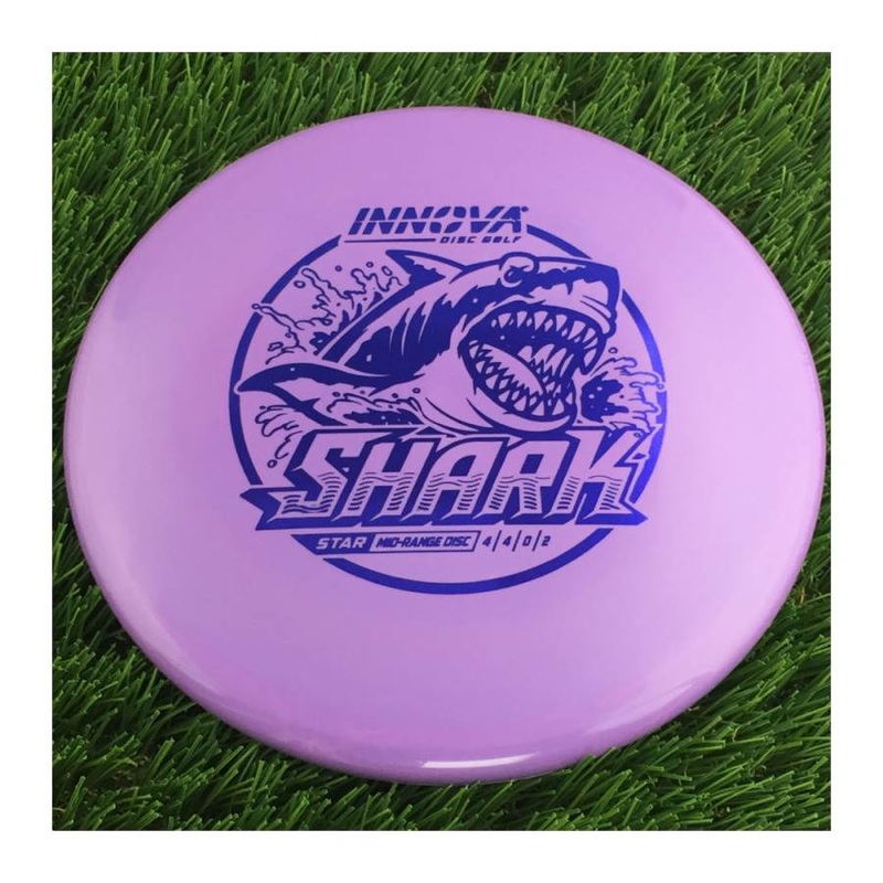 Innova Star Shark with Burst Logo Stock Stamp – 180g – Solid Purple