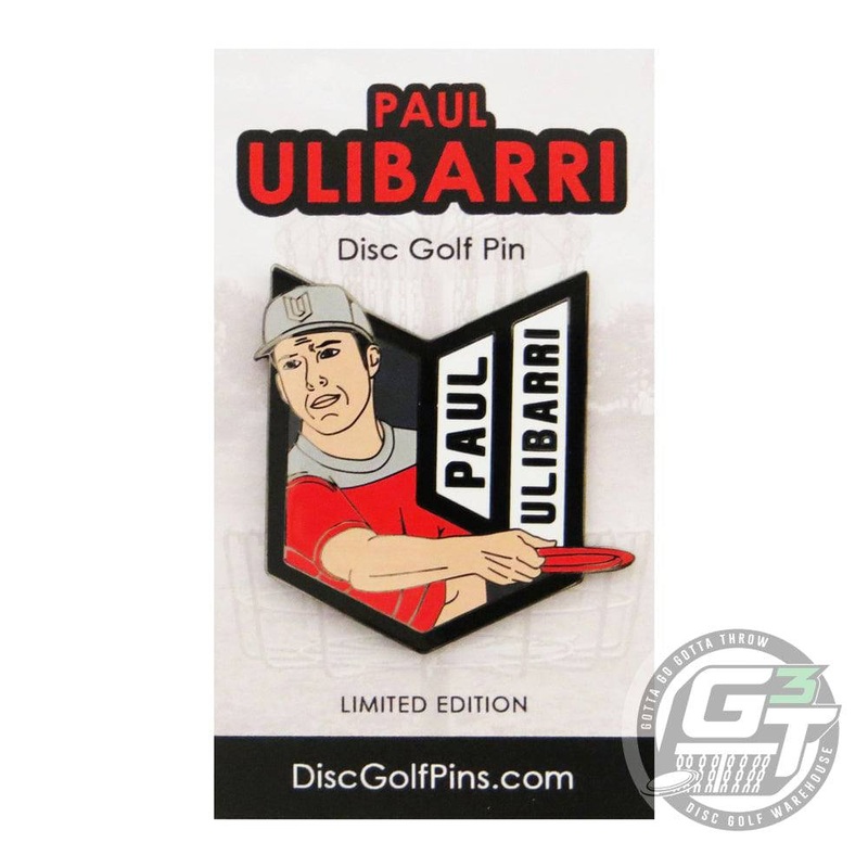 Disc Golf Pins Paul Ulibarri Series 1 Enamel Disc Golf Pin