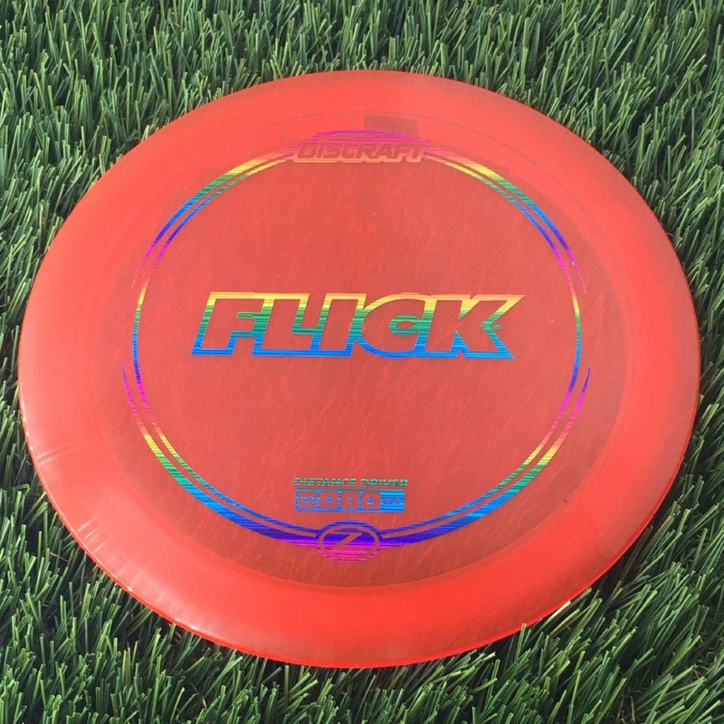 Discraft Elite Z Flick – 166g – Translucent Red