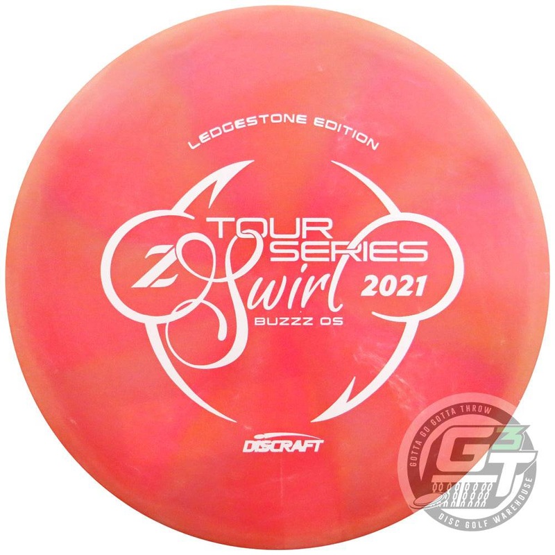 Discraft Limited Edition 2021 Ledgestone Open Swirly Elite Z Buzzz OS Midrange Golf Disc
