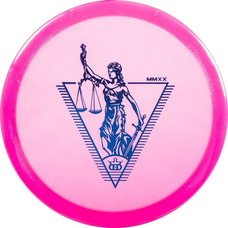 Dynamic Discs Limited Edition Glimmer Lucid Justice Midrange Golf Disc
